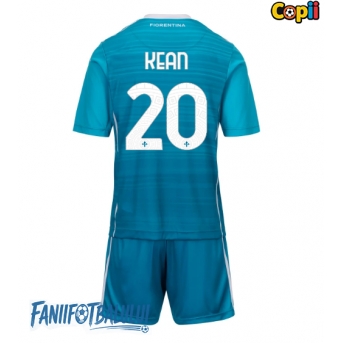 Fiorentina Moise Kean #20 Echipament de Fotbal Replică 2025-26 Copii Treilea (+ Șorturi)